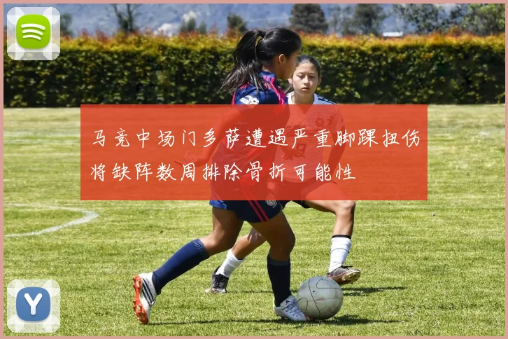 马竞中场门多萨遭遇严重脚踝扭伤将缺阵数周排除骨折可能性